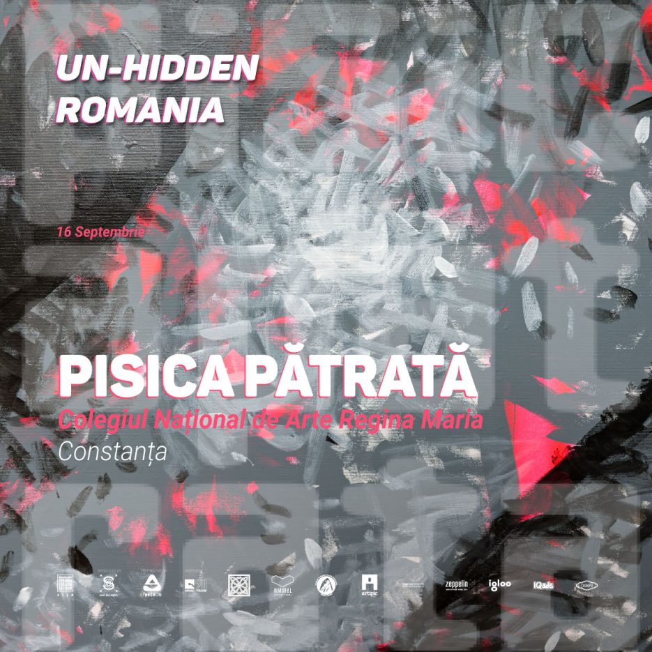 Un-hidden Romania invites Pisica Pătrată to paint in Constanta