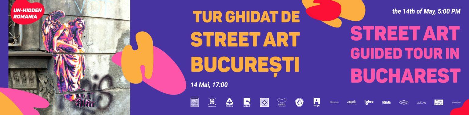 Înscrie-te la turul ghidat Un-hidden și descoperă street art prin București