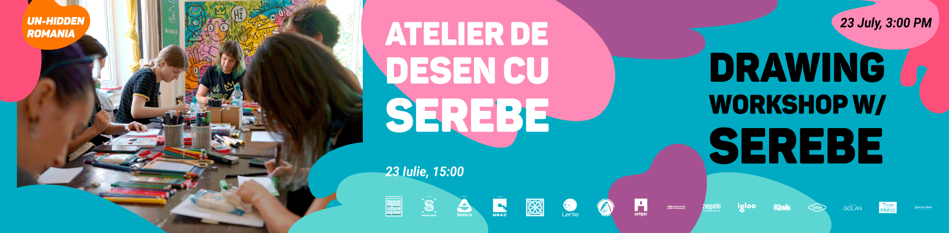 Atelier de desen cu Serebe 3/2022