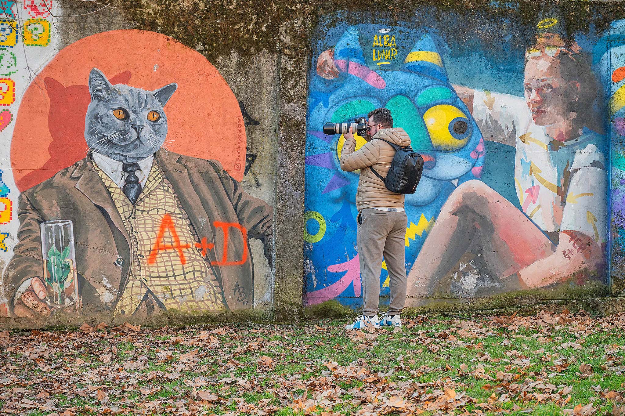 Street Art in Zagreb de Adela Rusu / artiști: Anthony Brooks, Lunar & Alba Miočev