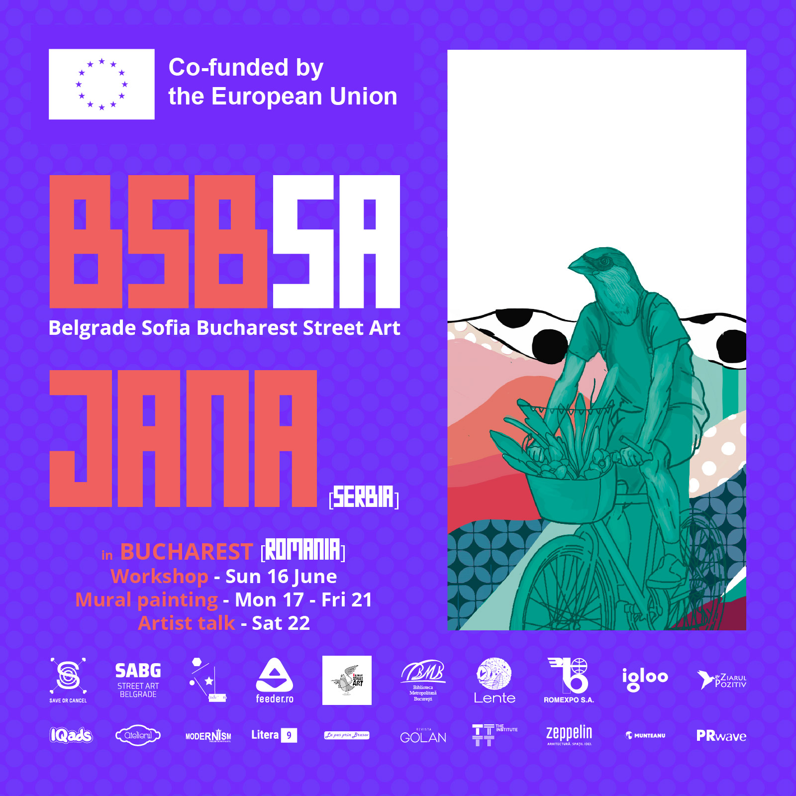 BSBSA hosts the first intervention created by Serbian artist Jana Danilović in Bucharest