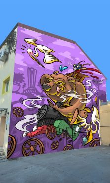 Zmaja, Romanian Street Art Open call