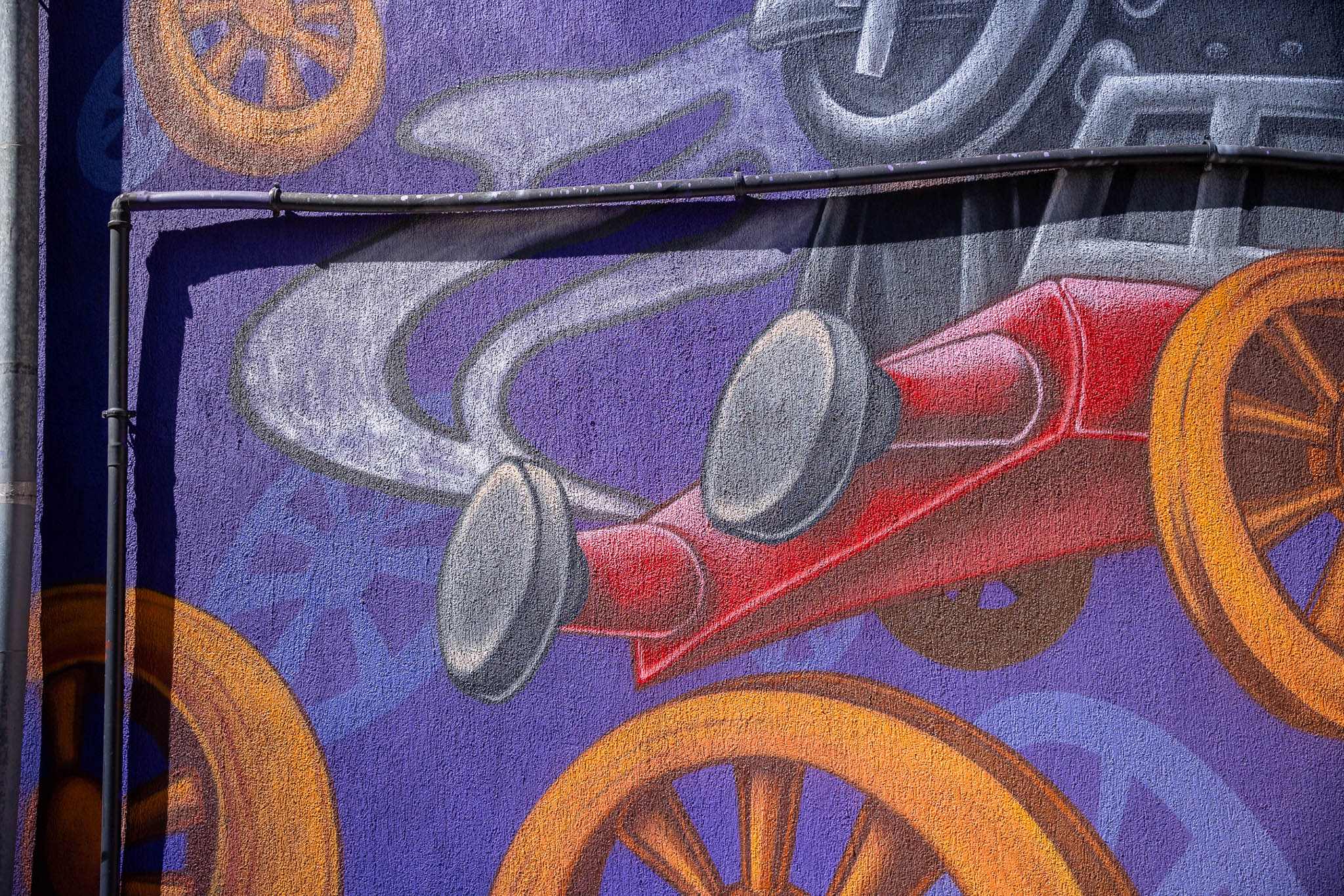 Zmaja - "The Bear Express" la SF Travel / Romanian Street Art